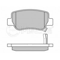 MEYLE 025 248 8516/W Гальмівні колодки задні TOYOTA Avensis