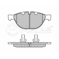 MEYLE 025 237 9120 Гальмівні колодки передні BMW M5 E60/M6 E63/E65