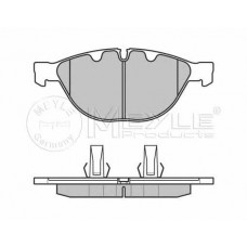 MEYLE 025 237 9120 Гальмівні колодки передні BMW M5 E60/M6 E63/E65