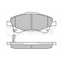 MEYLE 025 242 0419/W Гальмівні колодки передні TOYOTA Auris/Avensis/Corolla/Verso