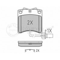 MEYLE 025 231 7618/W Гальмівні колодки передні VOLKSWAGEN T4