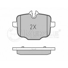 MEYLE 025 247 0318 Гальмівні колодки задні BMW F Series/G Series