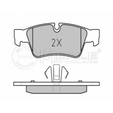 MEYLE 025 239 2318/PD Гальмівні колодки задні Mercedes Benz W463/W164/X164/W251