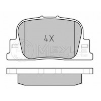MEYLE 025 235 9215 Гальмівні колодки задні TOYOTA Prius/Camry