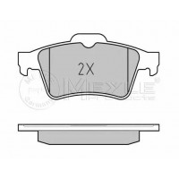 MEYLE 025 234 8216 Гальмівні колодки задні RENAULT Laguna/Megane/Latitude/ NISSAN Primera