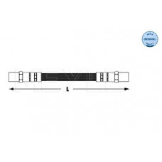 MEYLE 100 611 0002 Шланг гальмівний задній VOLKSWAGEN Transporter T4/ Golf 1/2/ Passat 1/3/ AUDI 80/ SEAT Toledo